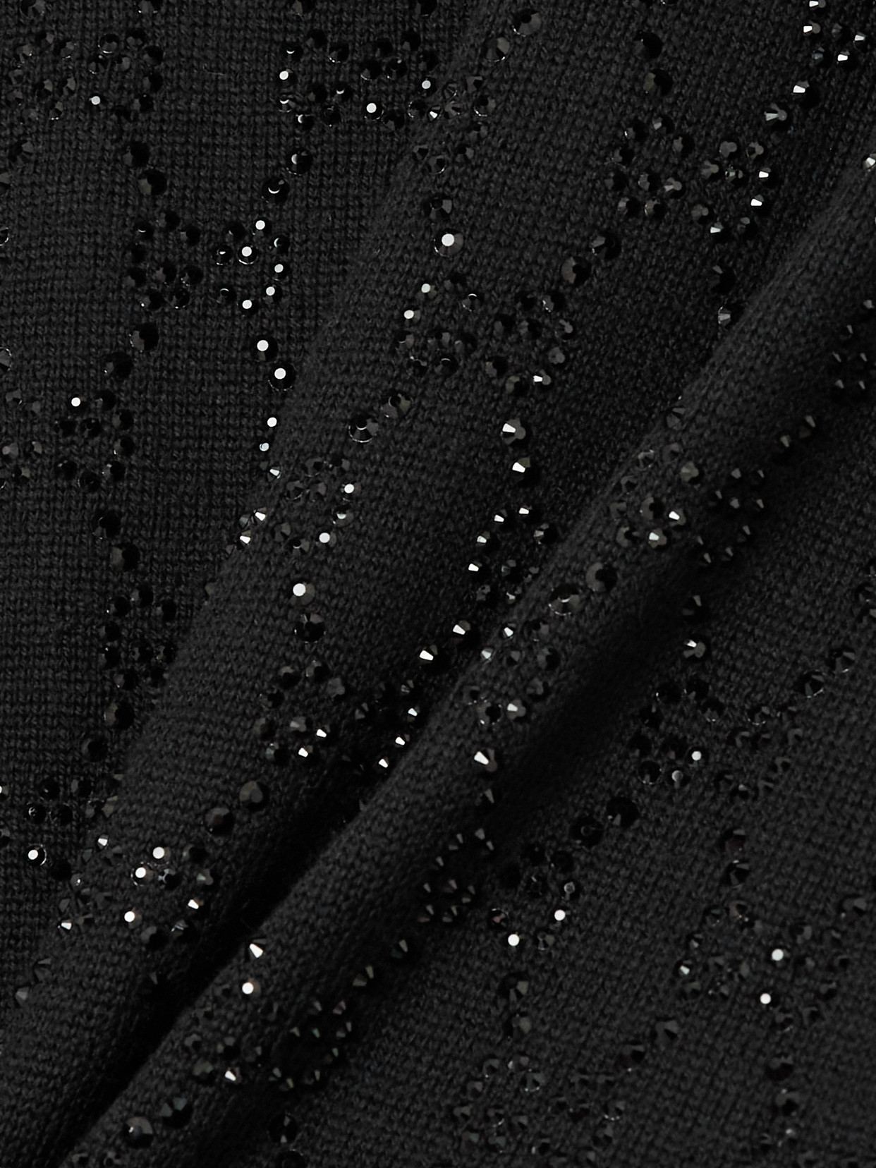 Crystal-Embellished Sweater