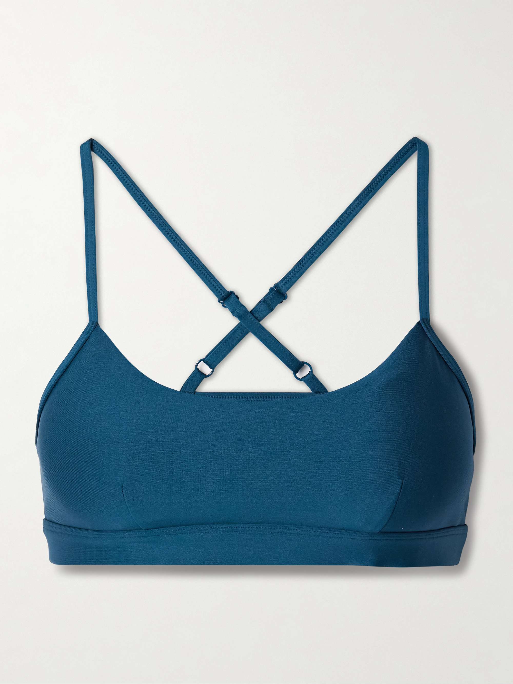 ALO YOGA Airlift Intrigue cutout stretch sports bra | NET-A