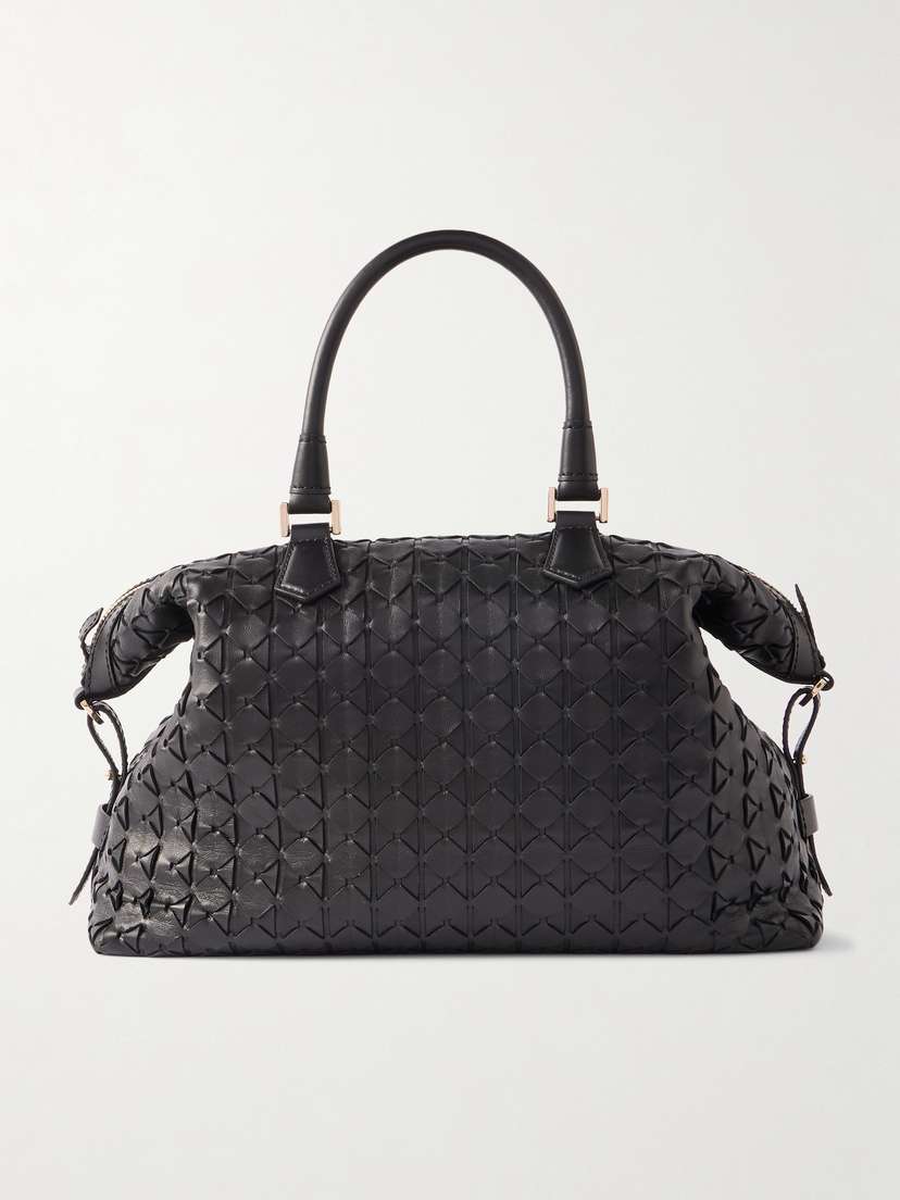 Serapian Ani Woven Leather Tote