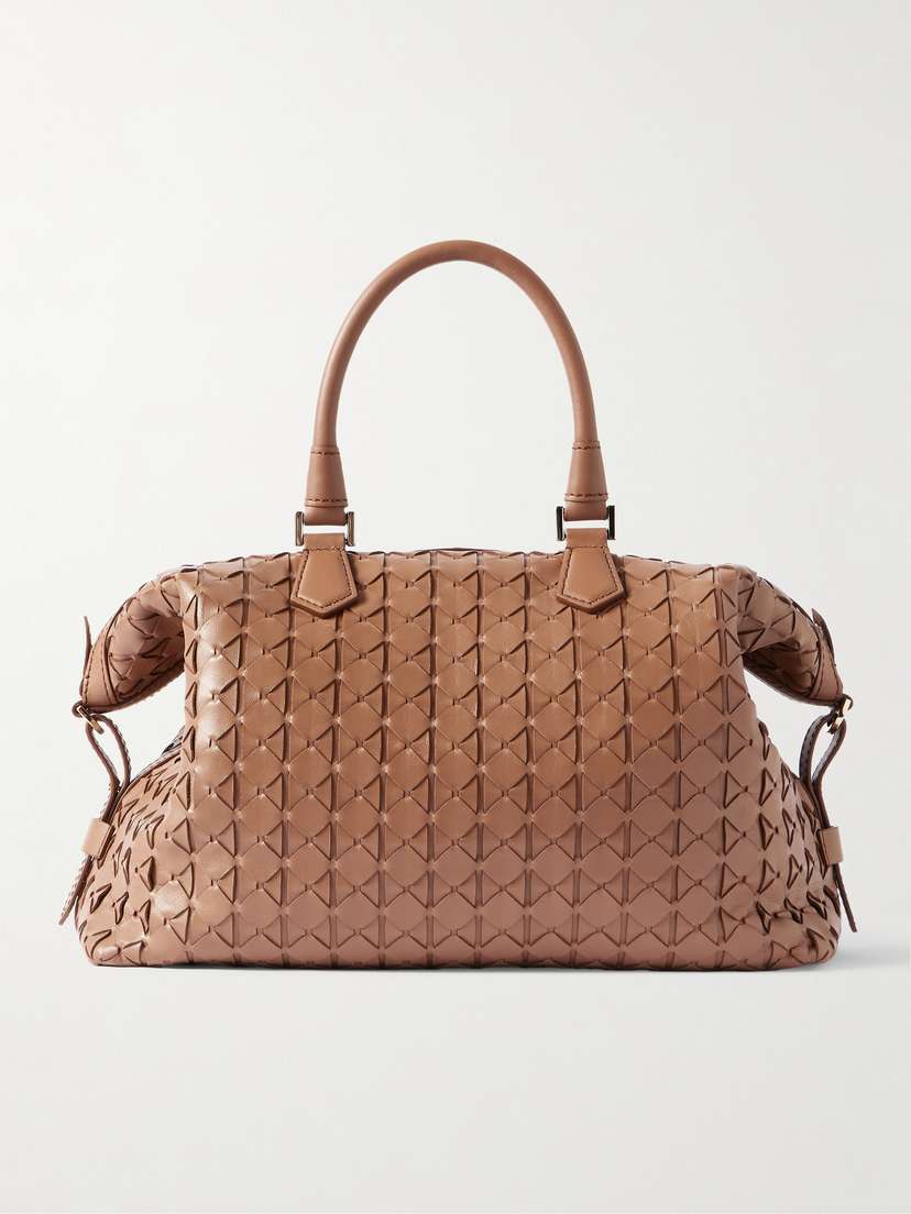 Serapian Ani Woven Leather Tote