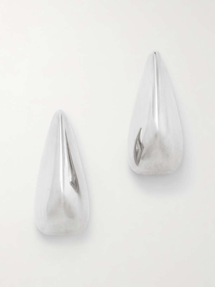 McQueen Thorn Silver-tone Earrings