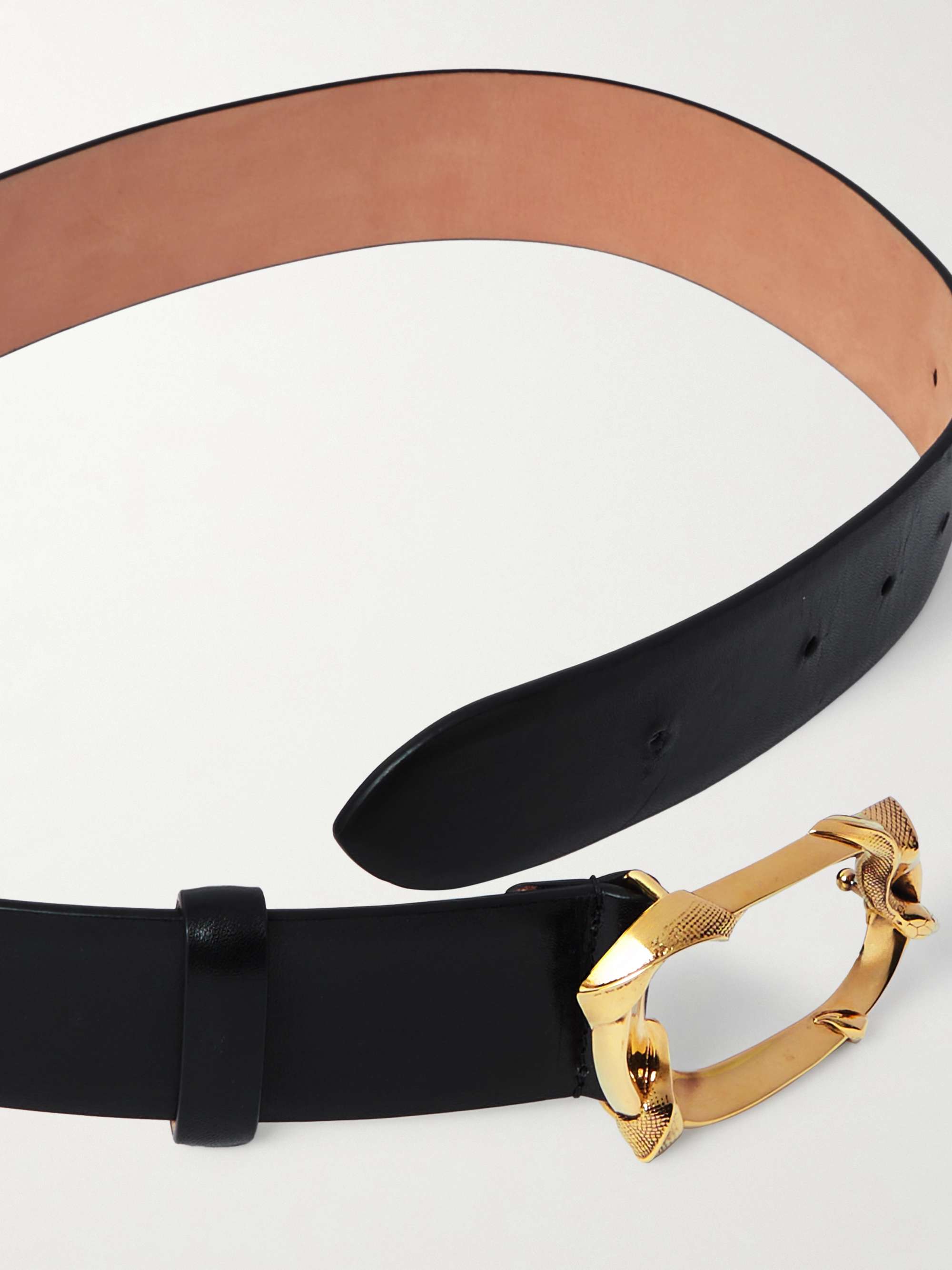 ALEXANDER MCQUEEN Leather belt | NET-A-PORTER