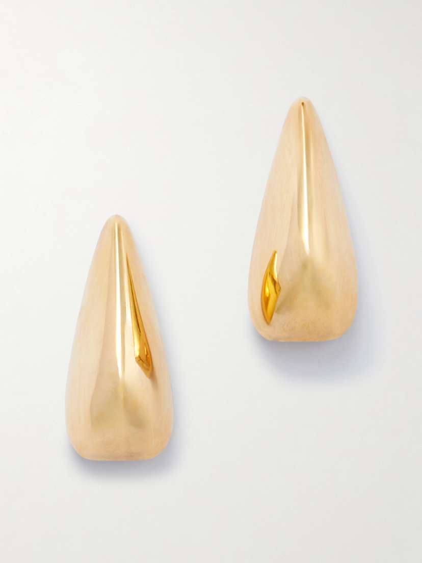 Alexander McQueen Thorn Gold-tone Earrings