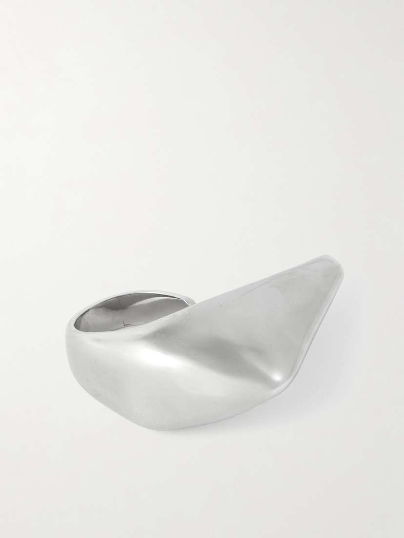 Alexander McQueen Thorn Silver-tone Ring