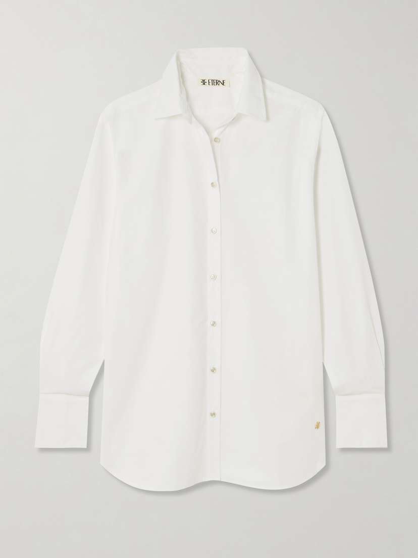 ÉTERNE Cotton-poplin Shirt