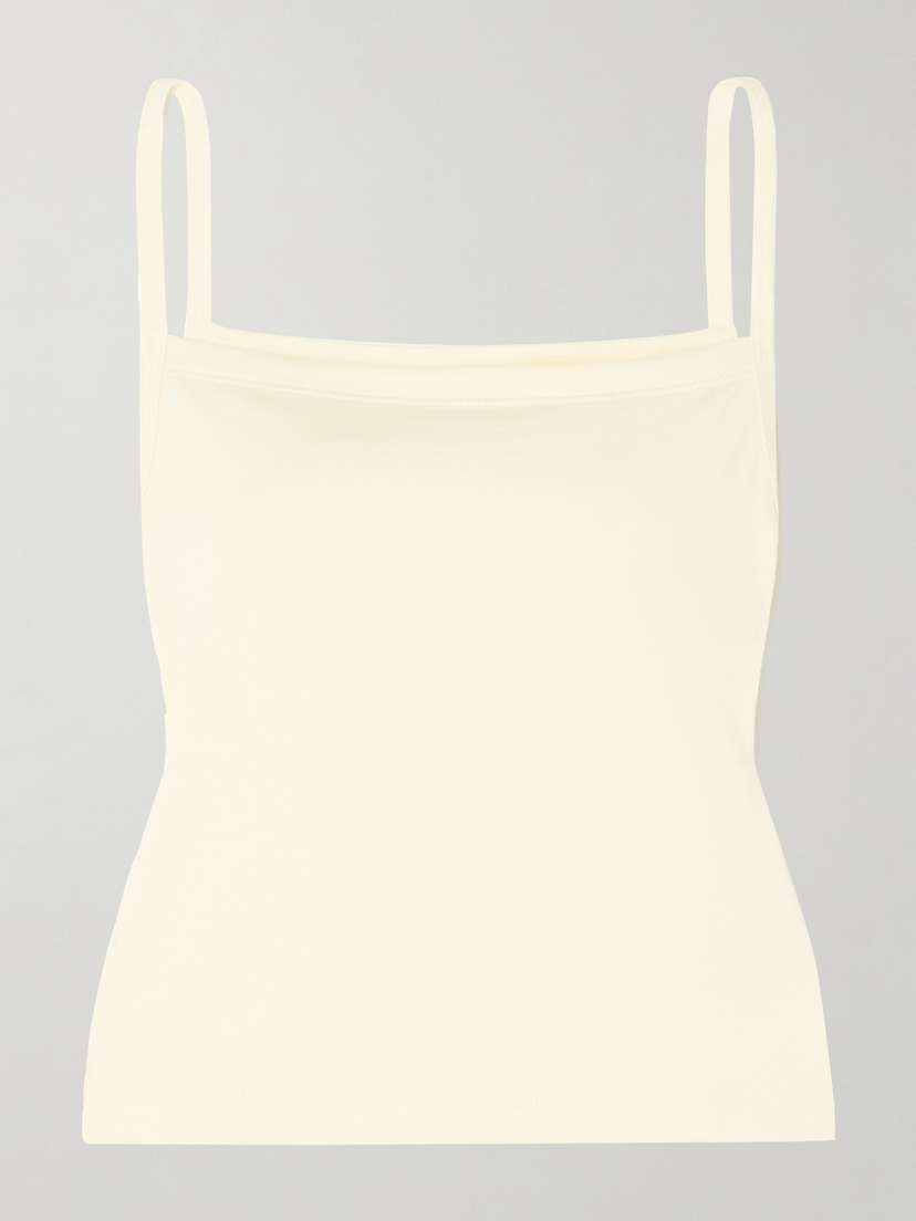 ÉTERNE Stretch-modal Jersey Tank