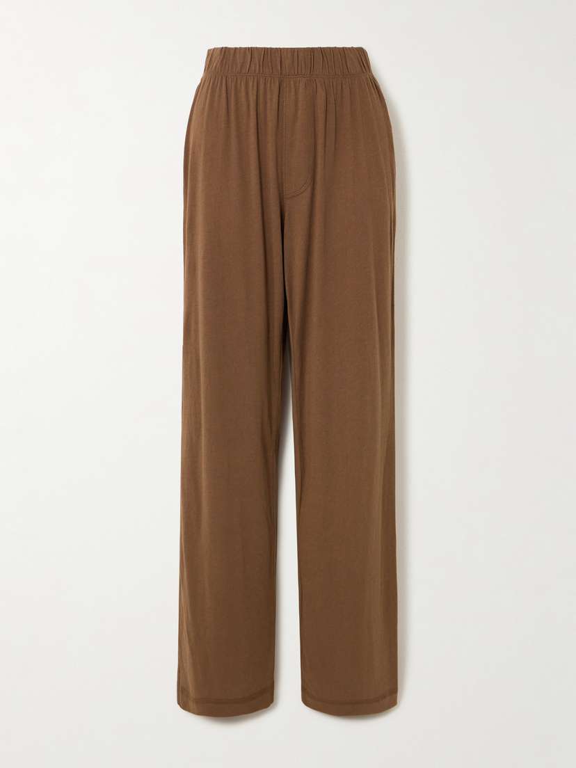 ÉTERNE Lounge Cotton And Modal-blend Jersey Pants
