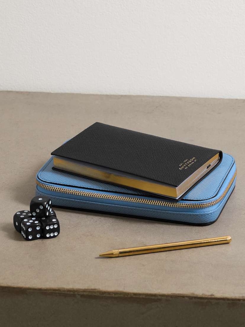 Smythson Yatzy Textured-leather Game Set