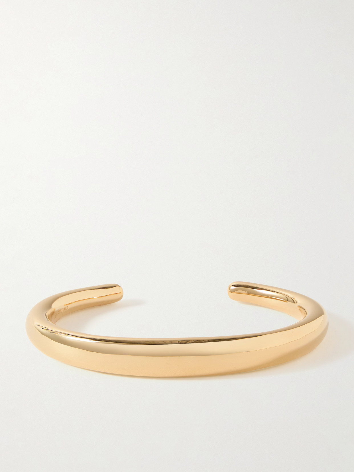 Lie Studio The Amanda Gold-plated Cuff