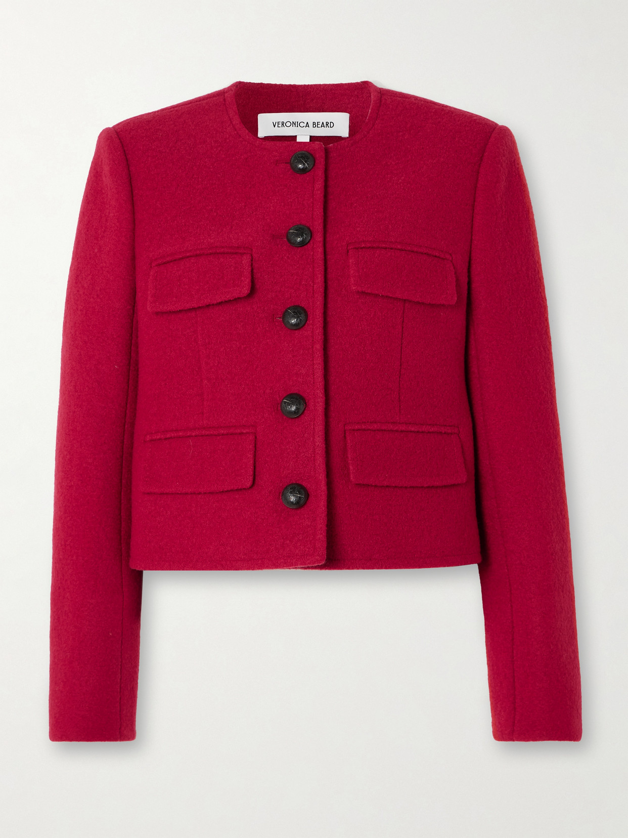 VERONICA BEARD LESLIE WOOL-BOUCLÉ JACKET