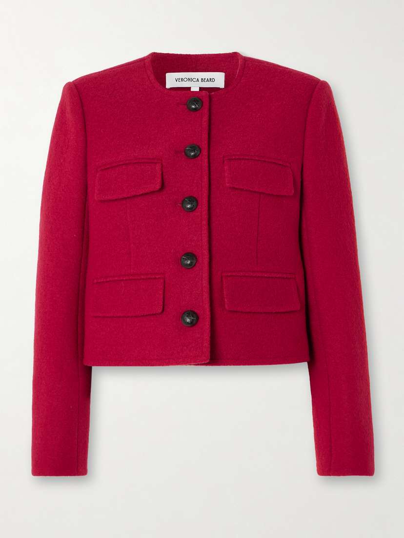 Veronica Beard Leslie Wool-bouclé Jacket