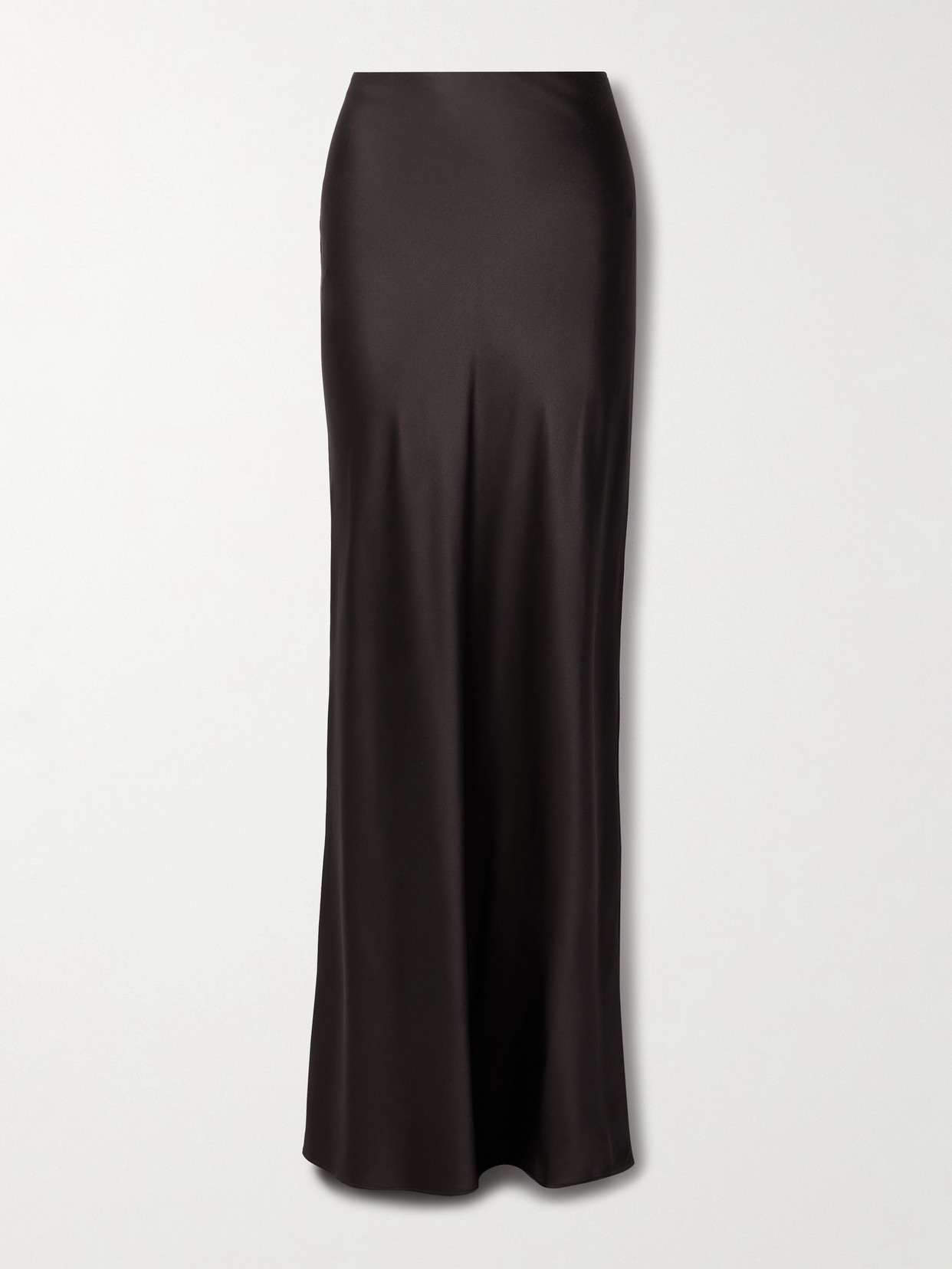 Veronica Beard - Medina Silk-blend Satin Maxi Skirt - Brown