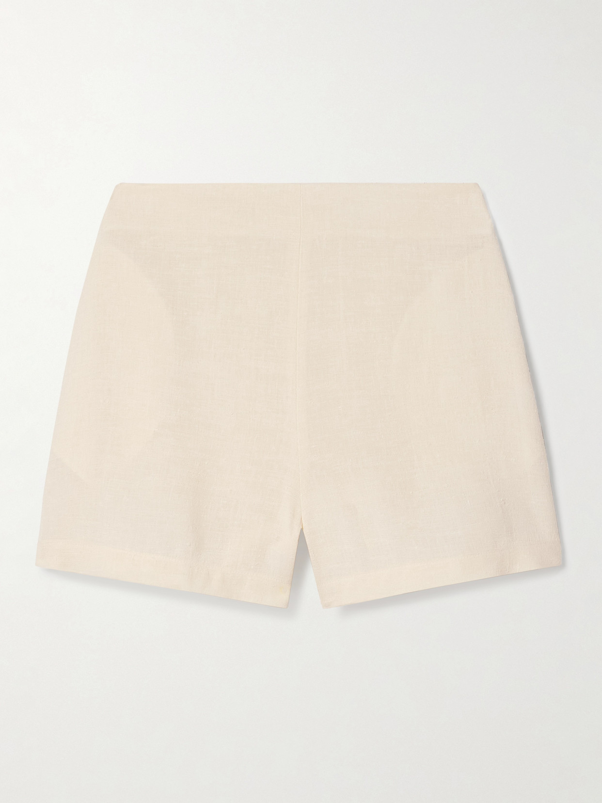 Lisa Marie Fernandez Woven Shorts In White