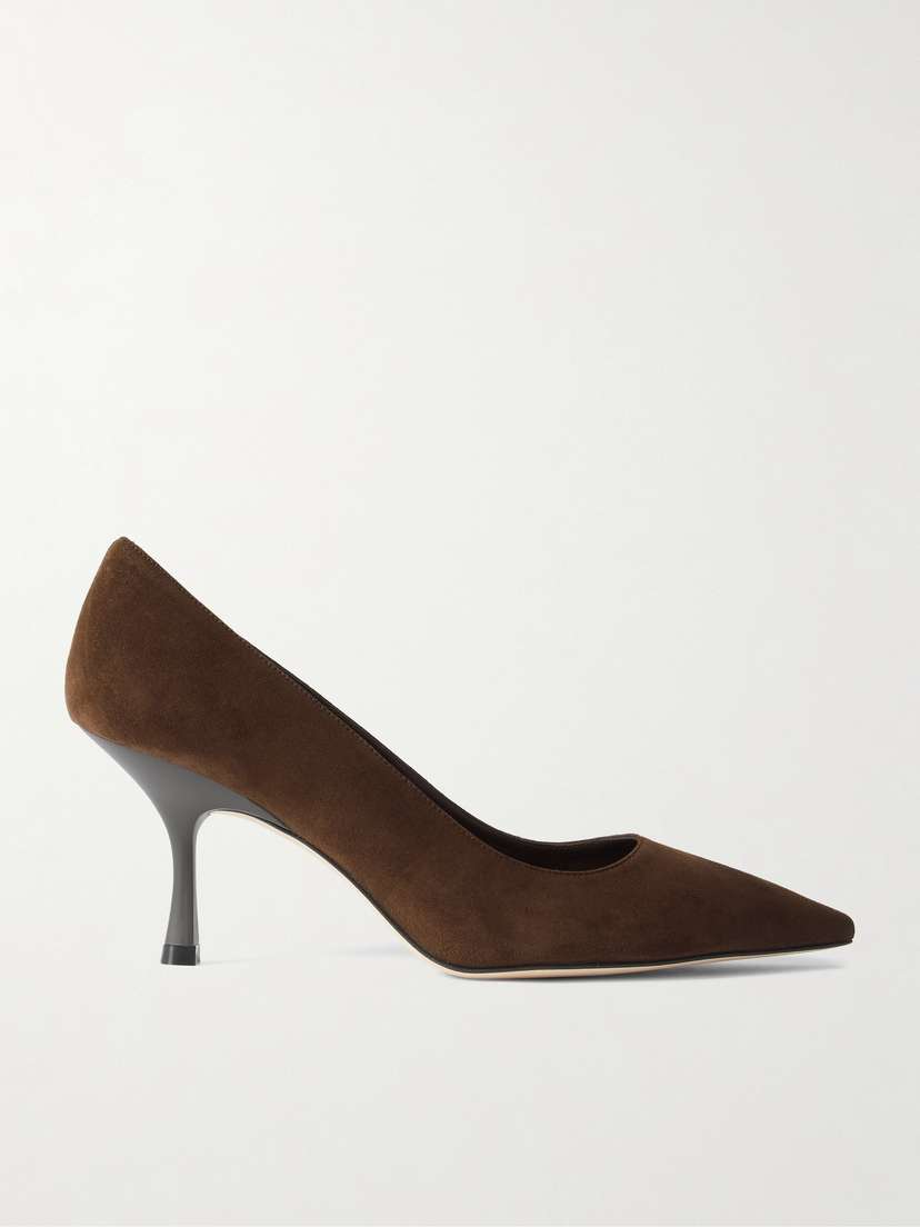 Stuart Weitzman Naomi Suede Pumps