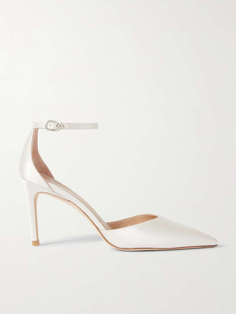 Stuart Weitzman Stuart Satin Pumps