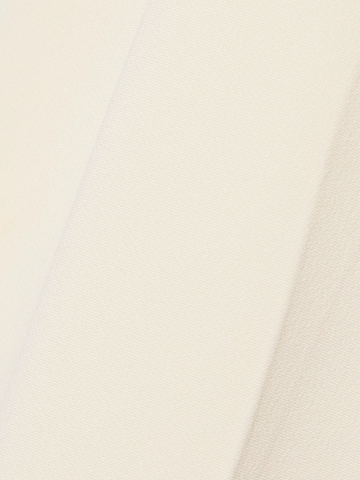 Fforme Peyton Crepe Wide-leg Pants In Cream