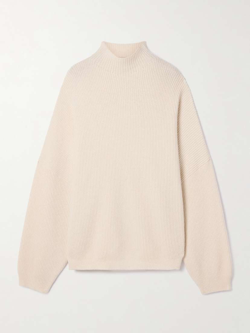 FFORME Kimm Oversized Ribbed Cashmere Sweater