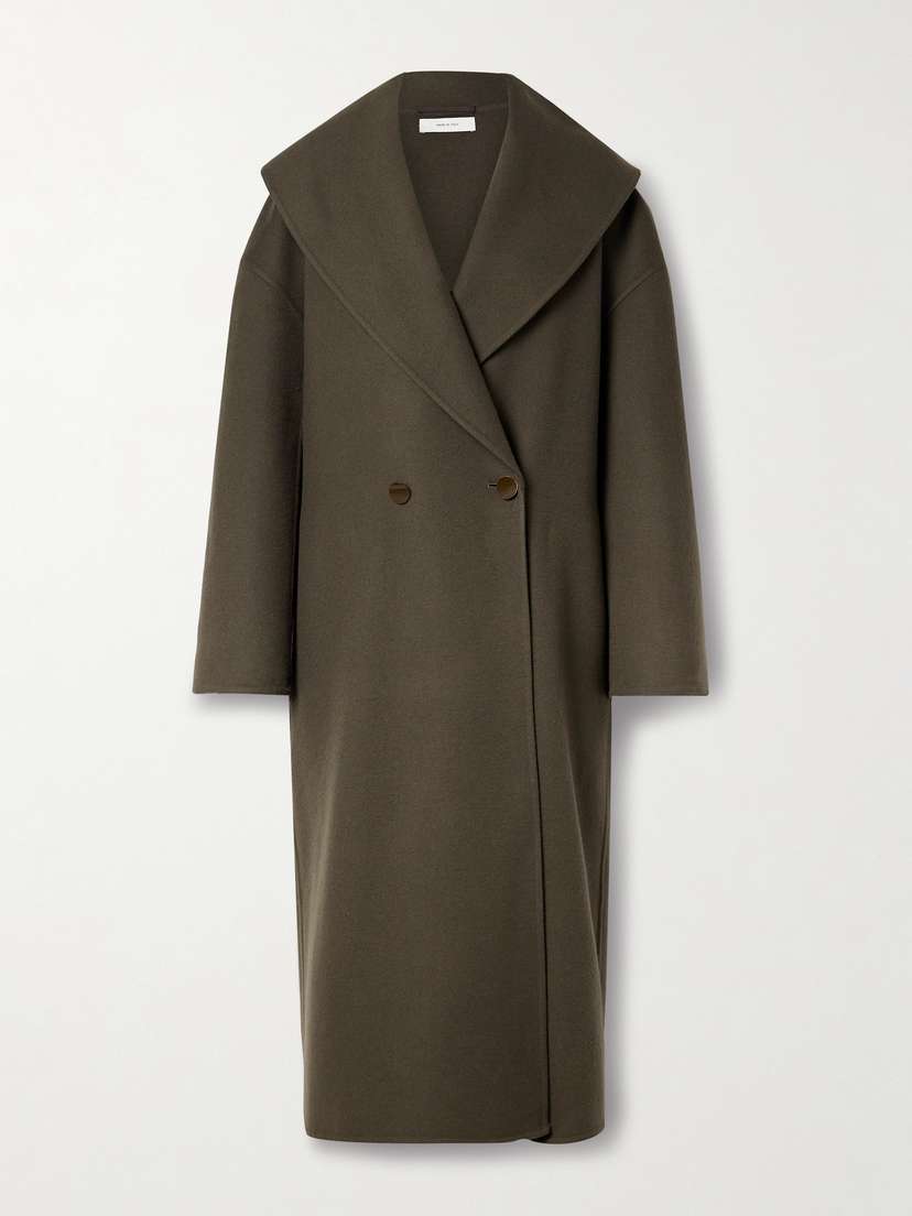 FFORME Carlson Double-breasted Wool Coat