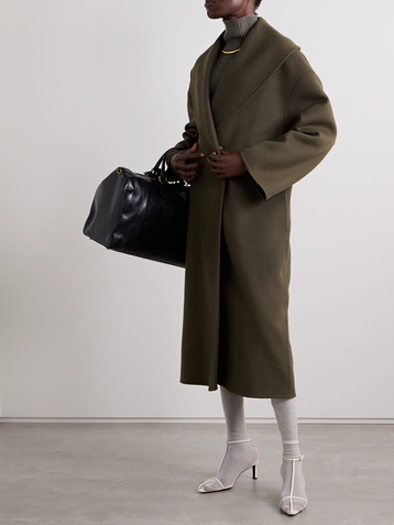 Fforme Carlson double-breasted wool coat