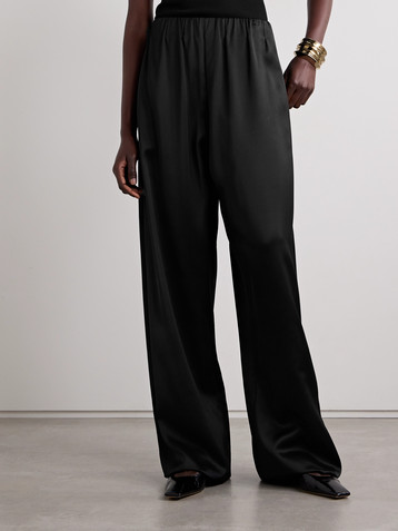Fforme Dayne sateen wide-leg pants