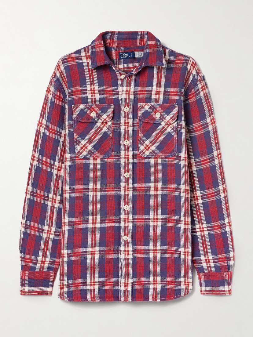 Polo Ralph Lauren Checked Cotton-twill Shirt