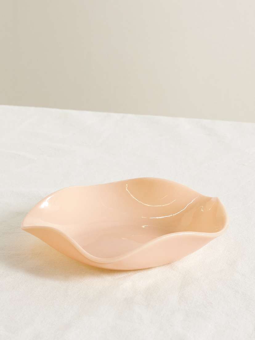 Sophie Lou Jacobsen Petal Small Glass Plate