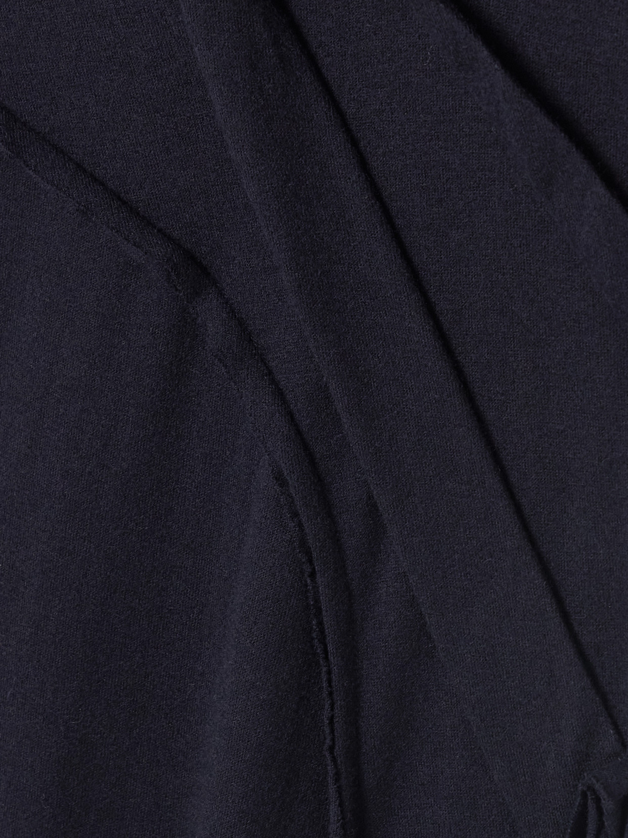Jason Wu Collection Asymmetric Paneled Wool-jersey Maxi Dress In Blue