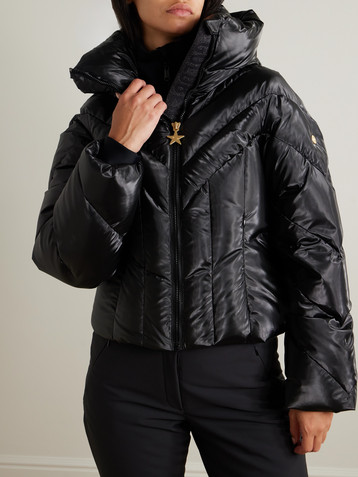 GOLDBERGH Elodie hooded quilted ski jacket