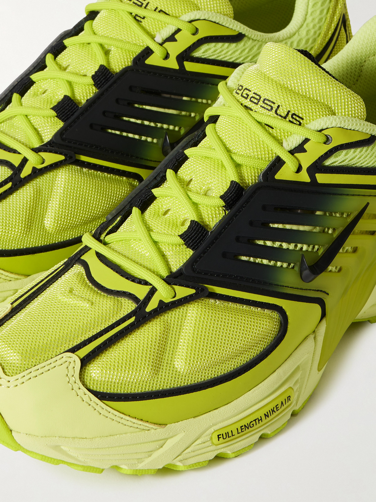 Air Pegasus Wave Rubber-Trimmed Sneakers