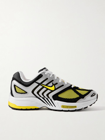 Nike Air Pegasus 2K5 leather and suede-trimmed mesh sneakers