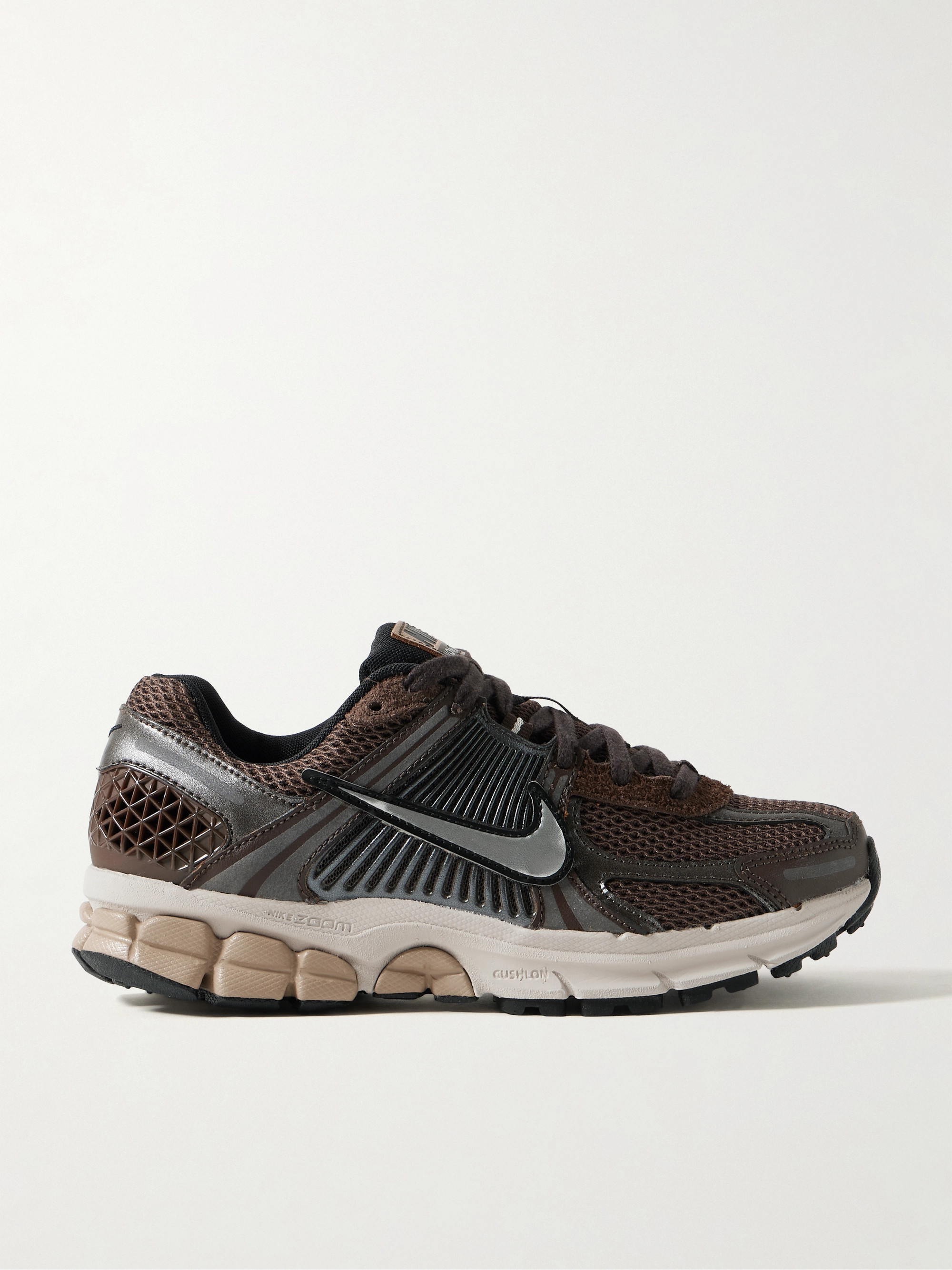 Nike Zoom Vomero 5 leather and suede-trimmed mesh sneakers