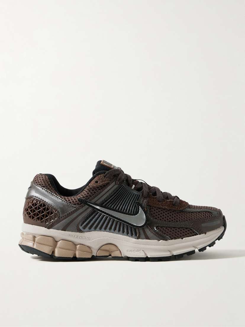 Nike Zoom Vomero 5 Leather And Suede-trimmed Mesh Sneakers