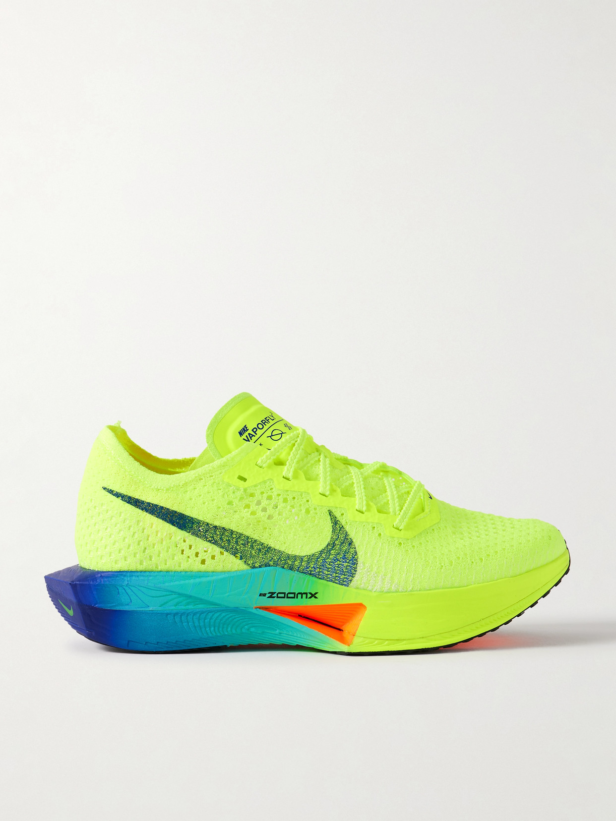 Nike Air Zoom Alphafly 3 Flyknit Sneakers In Yellow