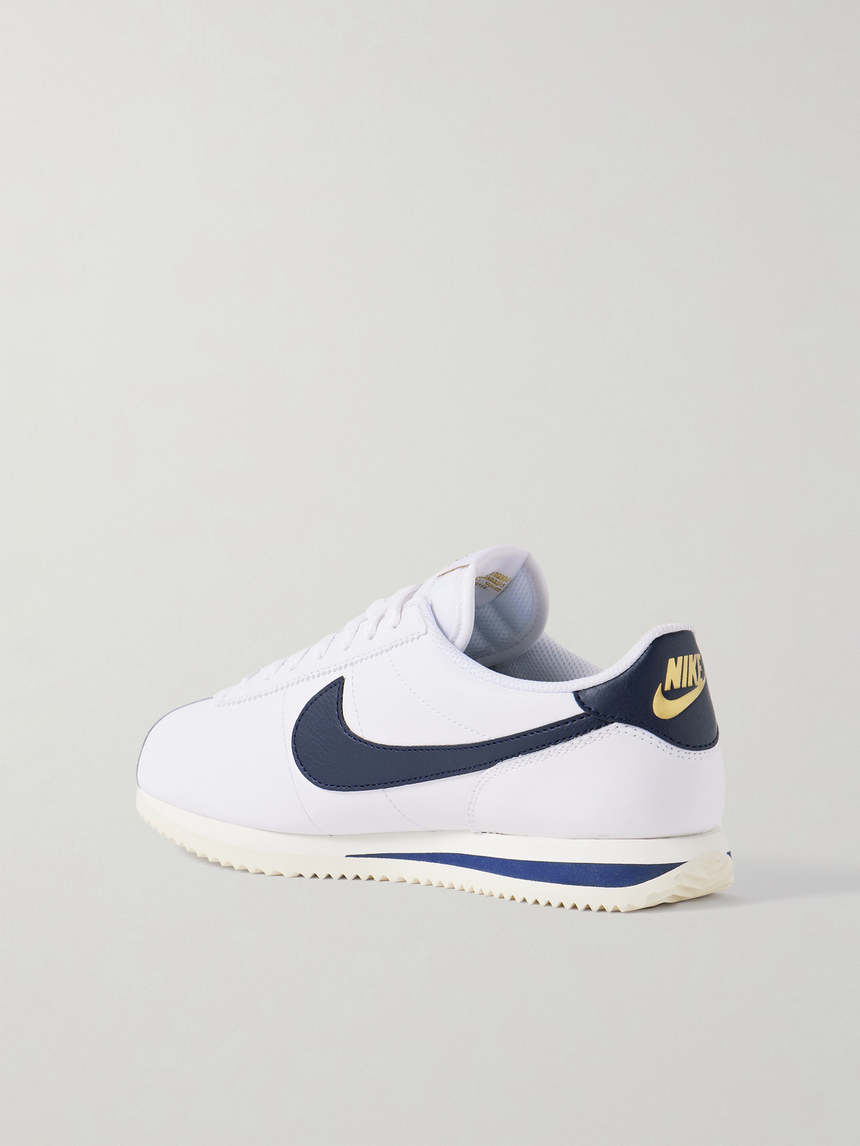 Nike Cortez Olympic Leather Sneakers In White