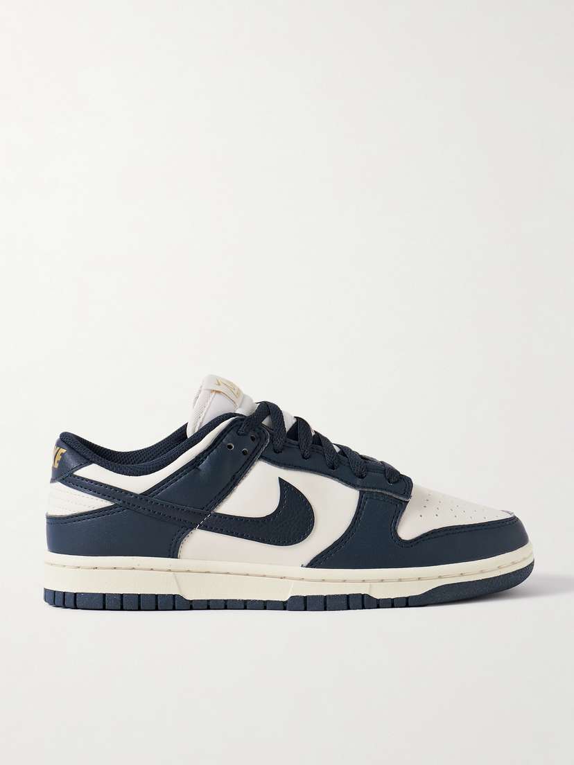 Nike Dunk Low Faux Leather Sneakers