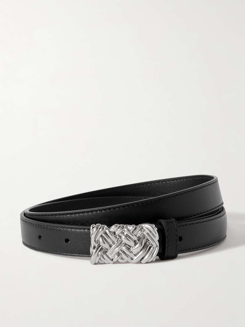 Bottega Veneta Pleat Leather Belt