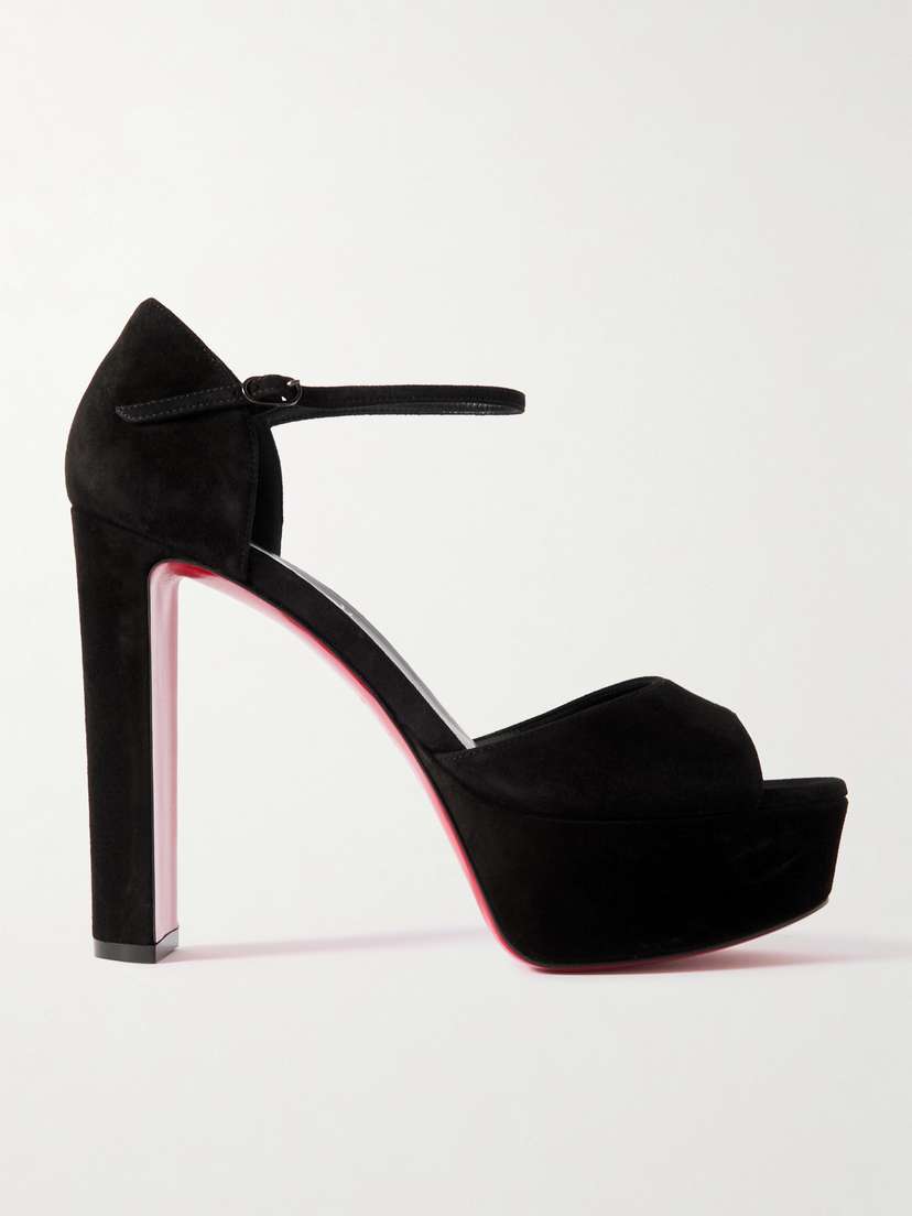 Christian Louboutin Sandaloo Suede Sandals