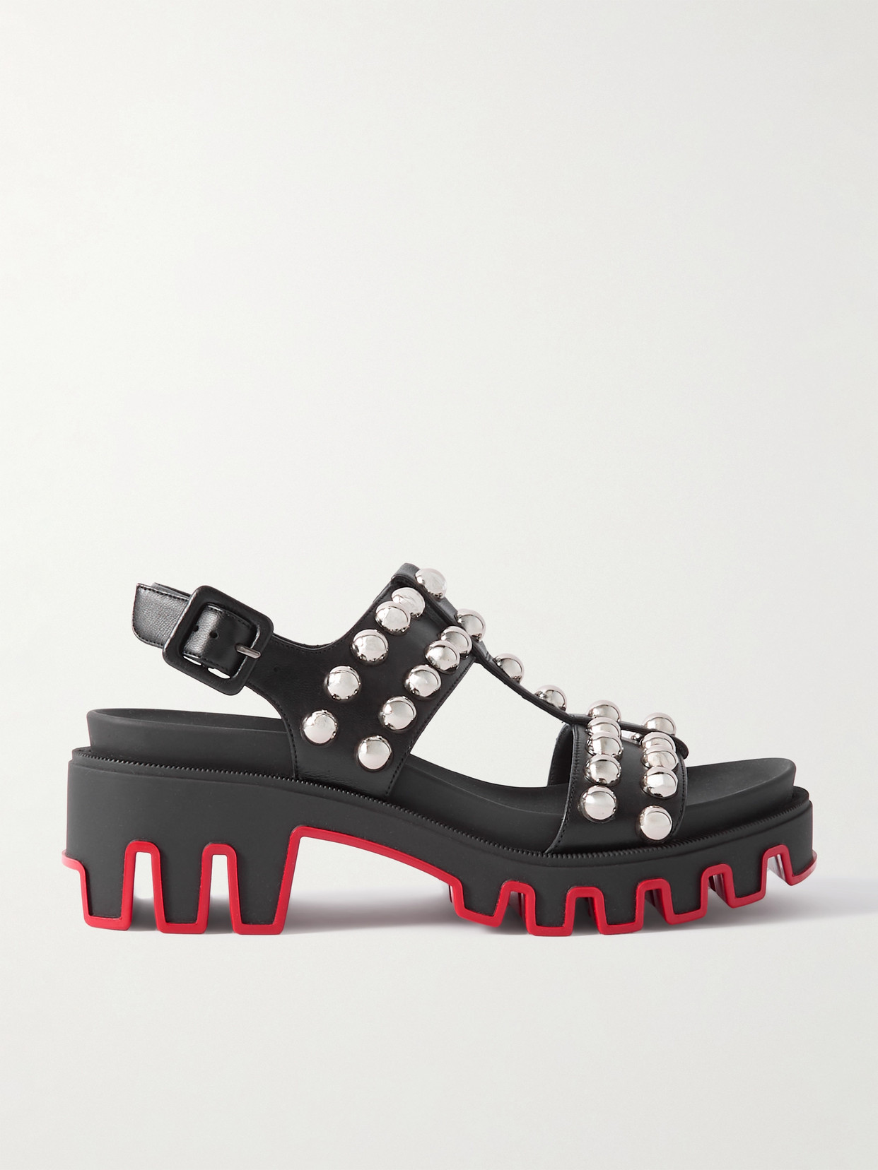 Christian Louboutin Duniclou Heeled Sandals In Black
