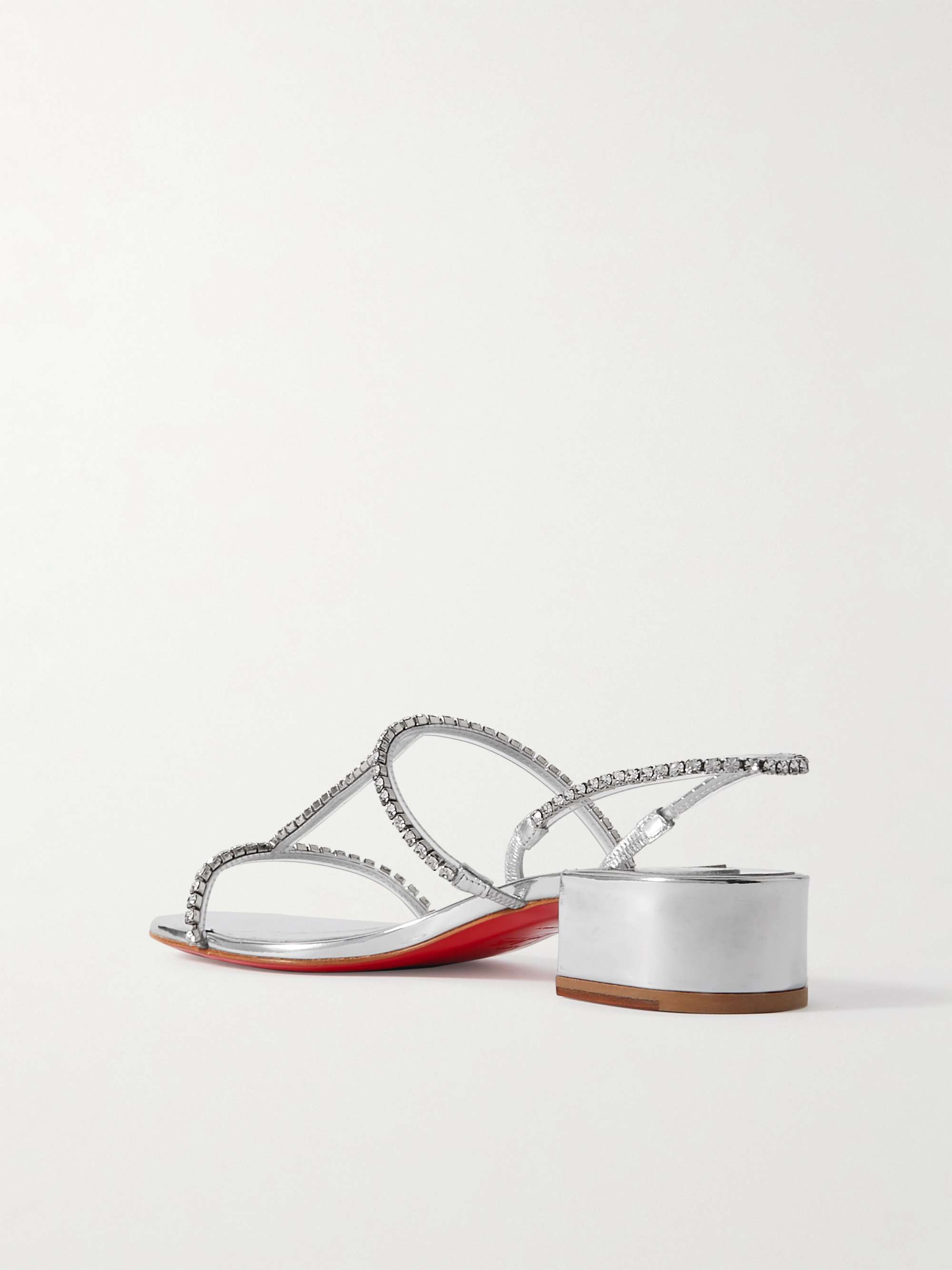 Christian Louboutin | New Trezuma 85 embossed sandals