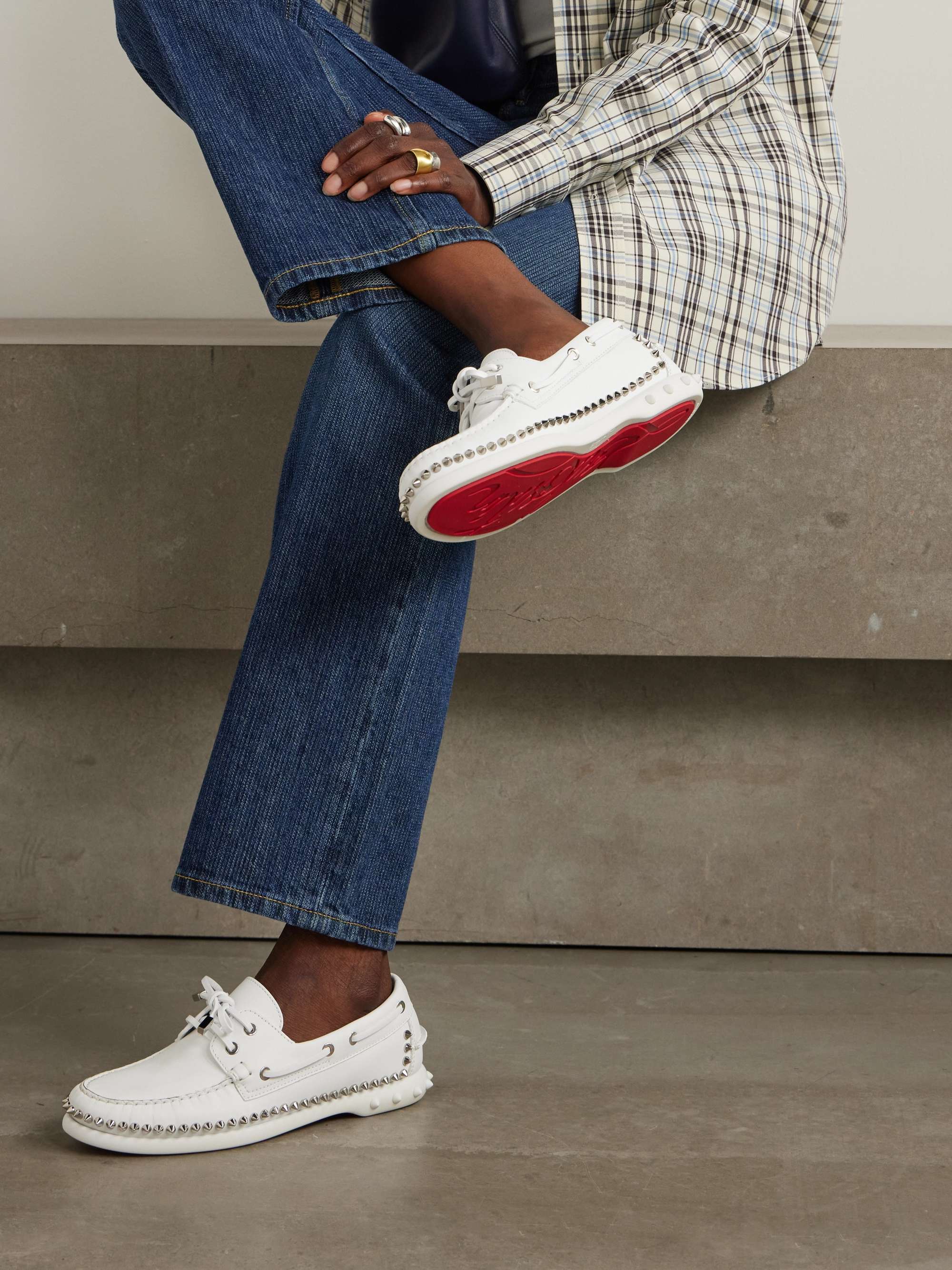 White louis boat shoes new arrivals