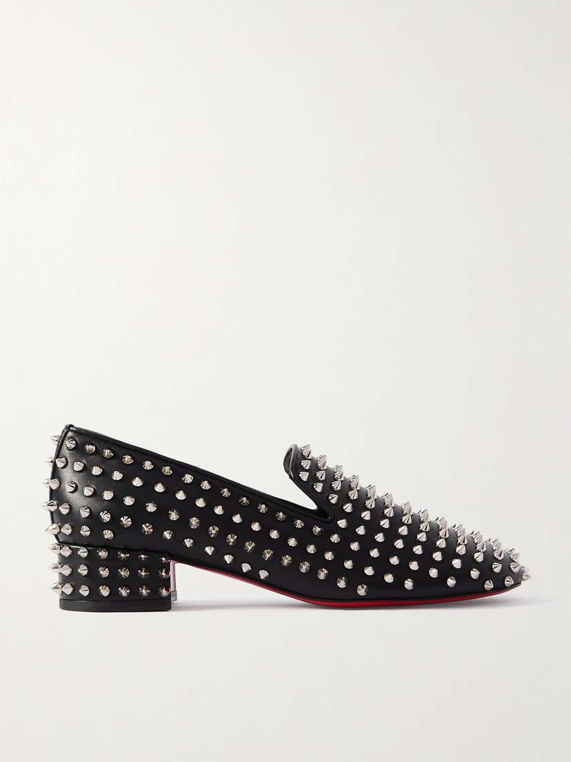 Christian Louboutin Spikeasy Studded Leather Pumps