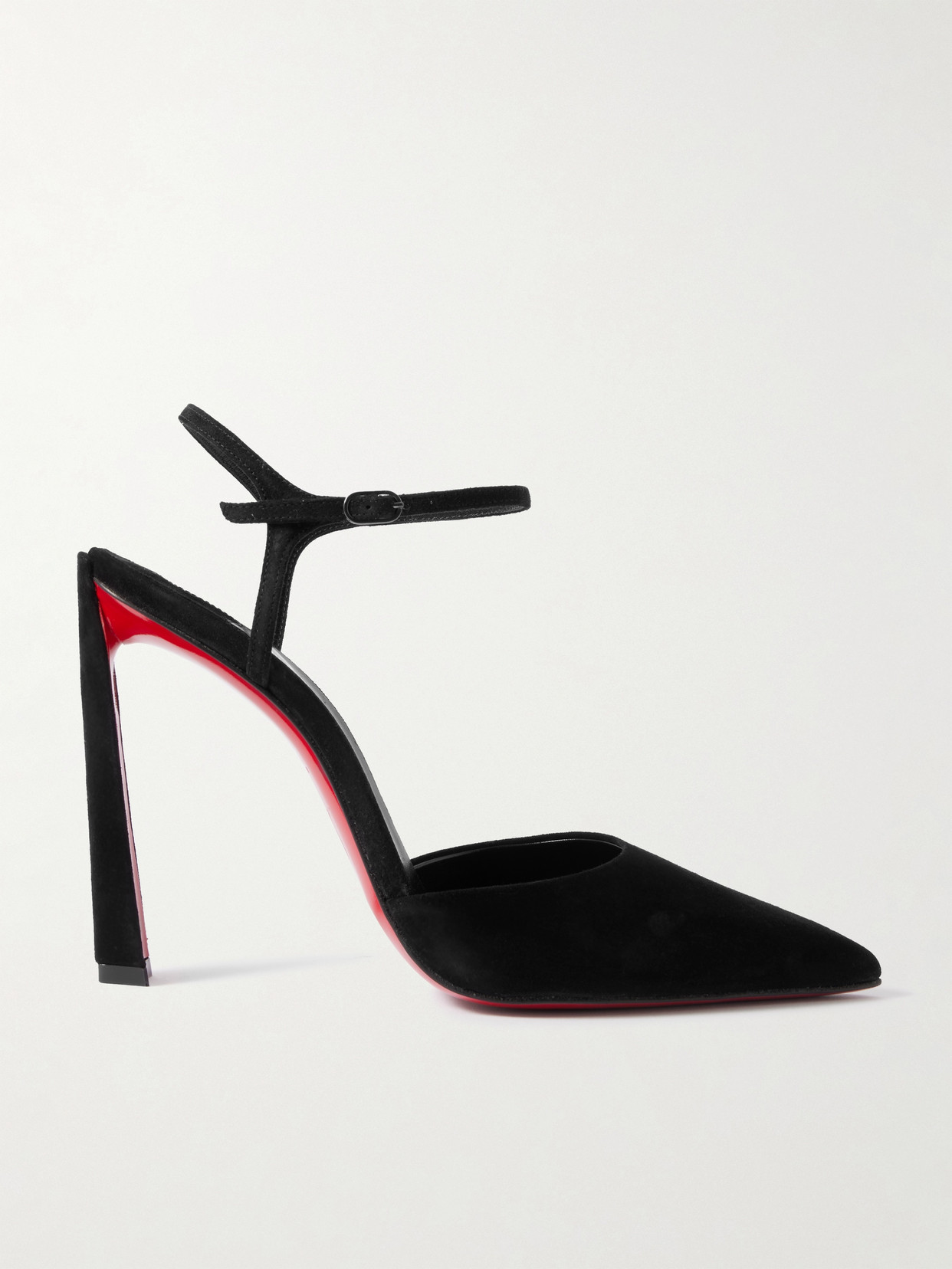 Christian Louboutin - Condora Riviera 100 Suede Pumps - Black