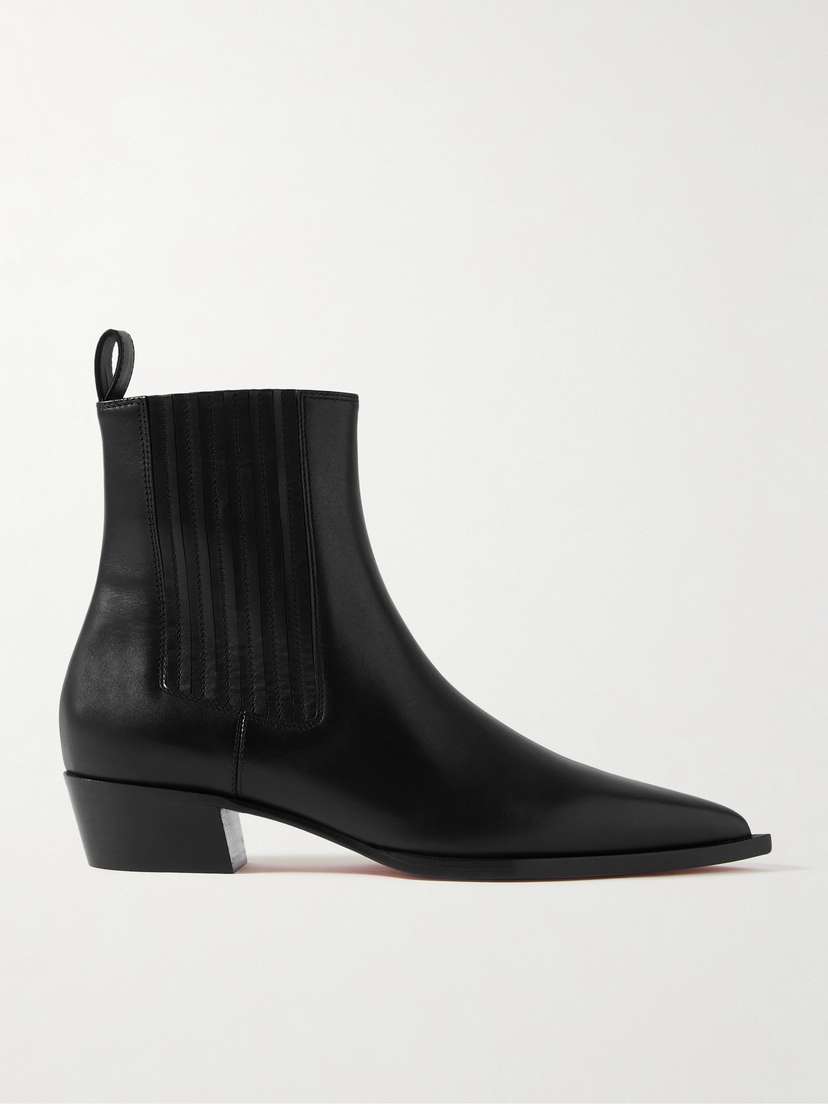 Christian Louboutin Cheliviss 35 Leather Chelsea Boots