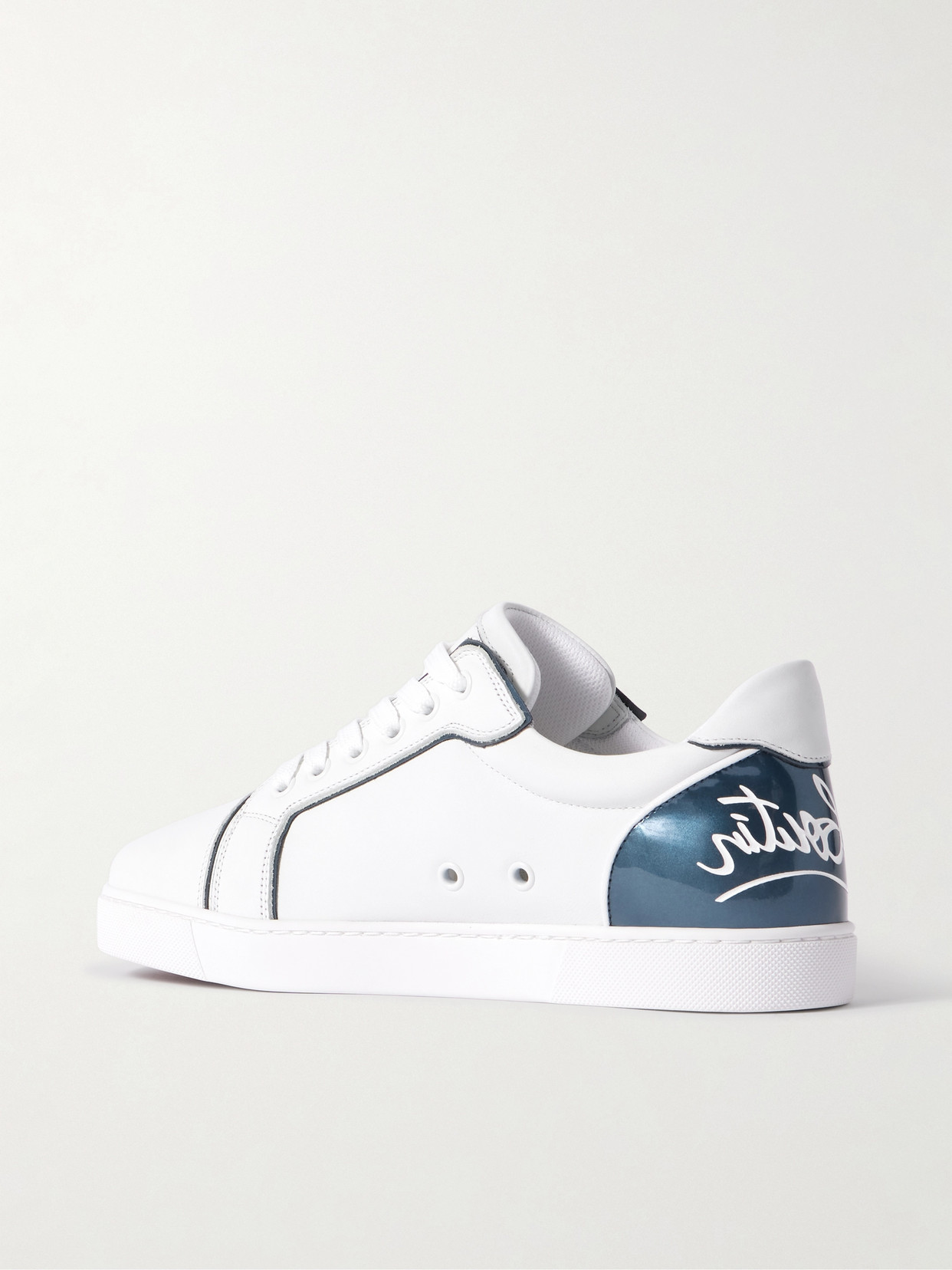 Christian Louboutin Fun Viera Low Top Sneaker In White