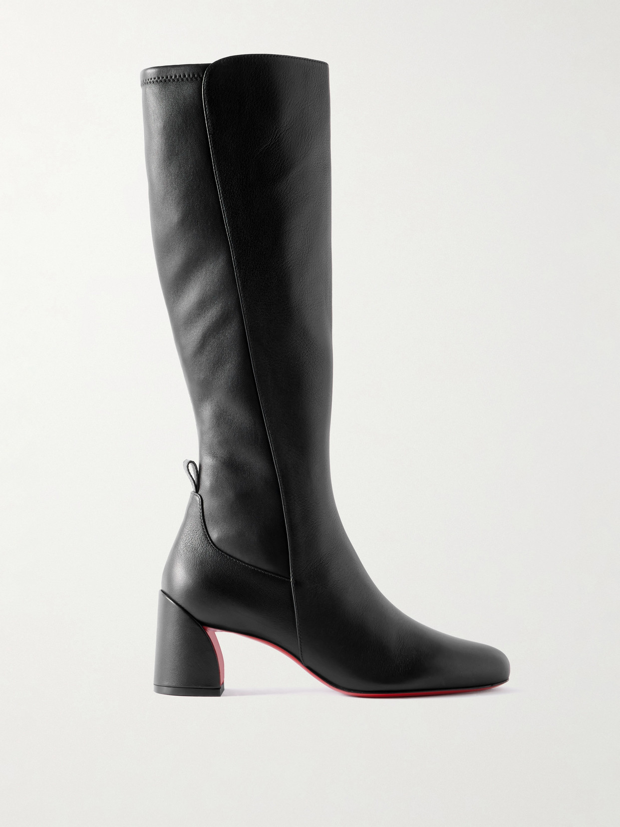 Christian Louboutin - Jane Botta 55 Leather Knee Boots - Black