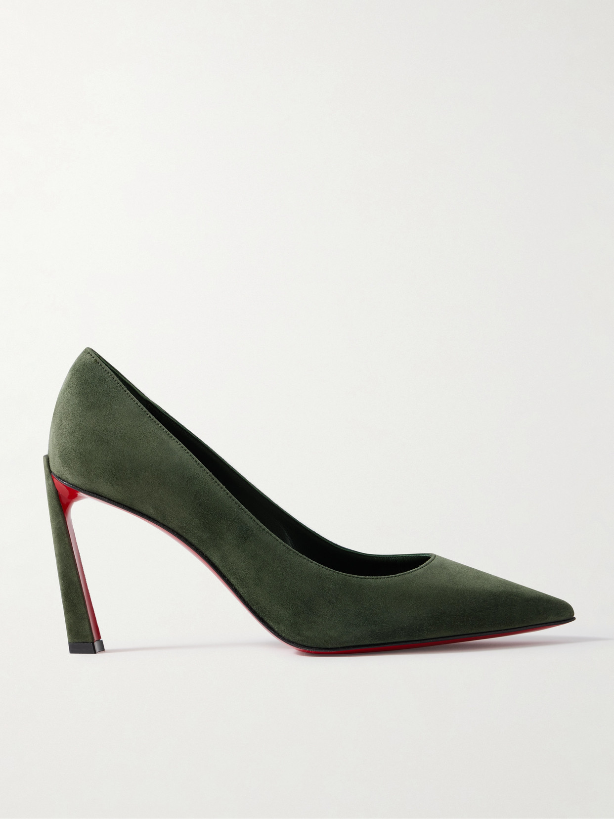Christian Louboutin - Condora 85 Suede Pumps - Green