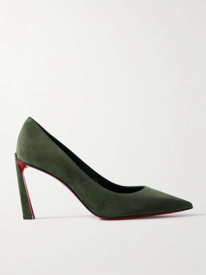 Christian Louboutin Condora 85 Suede Pumps