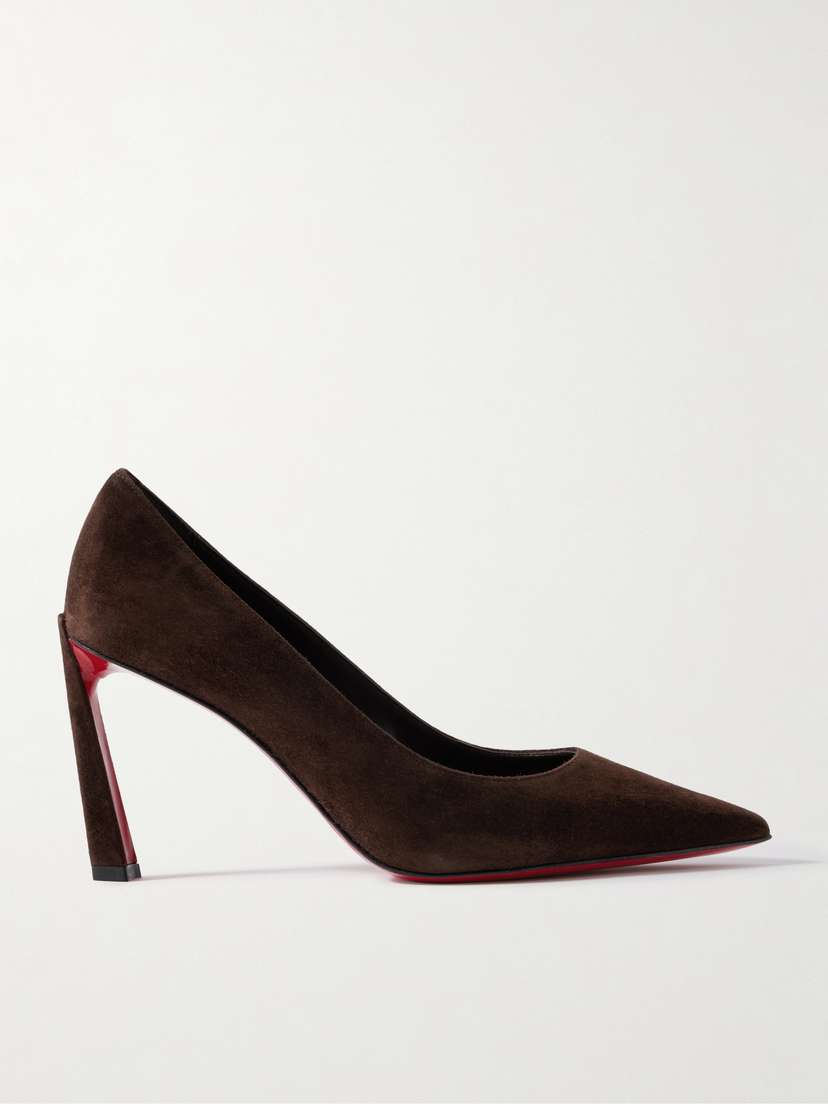 Christian Louboutin Condora 85 Suede Pumps