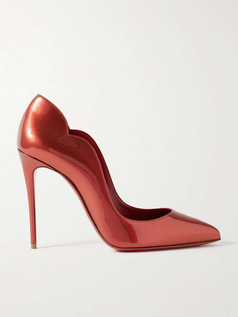 Christian Louboutin Hot Chick 100 Patent-leather Pumps