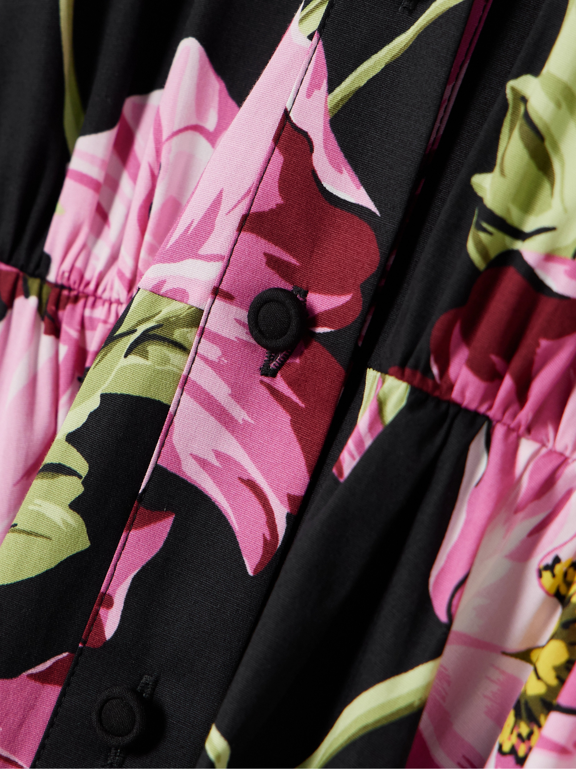 Diane von Furstenberg Blaine floral-print stretch-cotton poplin midi shirt dress thumbnail